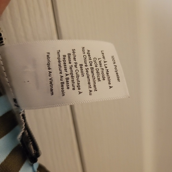 Jewel Tone Stripes Tank Top 3X Stripped Shell Sleveless Top by Talbots - Picture 7 of 7